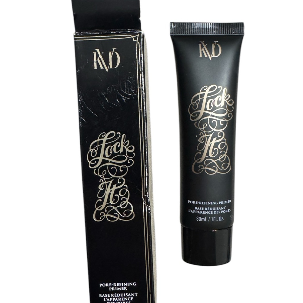 Kat Von D KVD Lock-It Pore-Refining Primer NIB with sealed bottle